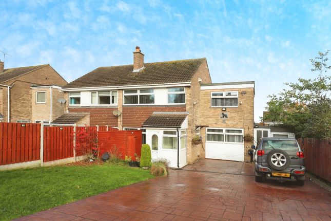 Thumbnail Semi-detached house for sale in Willow Road, Killamarsh, Sheffield, Derbyshire