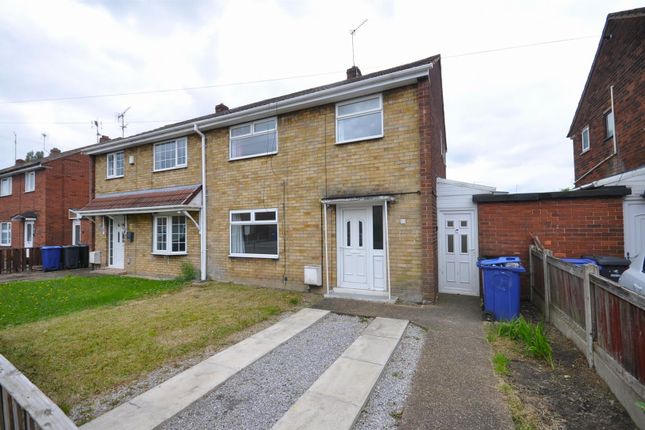 Thumbnail Semi-detached house for sale in Beech Crescent, Stainforth, Doncaster