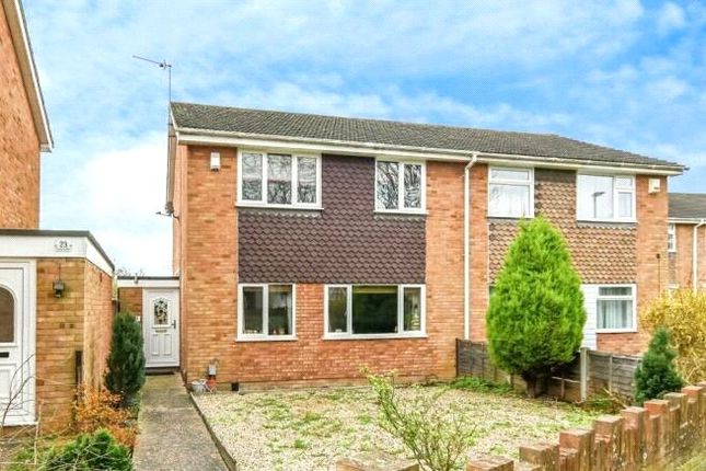 Semi-detached house for sale in Greystoke Walk, Bedford, Bedfordshire