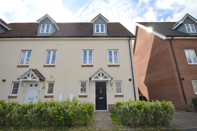 Thumbnail Town house to rent in Willowcroft Way, Cringleford, Norwich