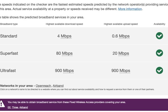 Broadband Honeybourne Rd