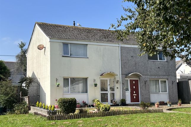 Semi-detached house for sale in Watering Hill Close, St Austell, St. Austell