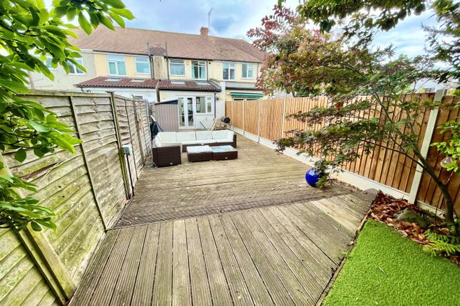 Terraced house for sale in Burns Avenue, Sidcup, Kent