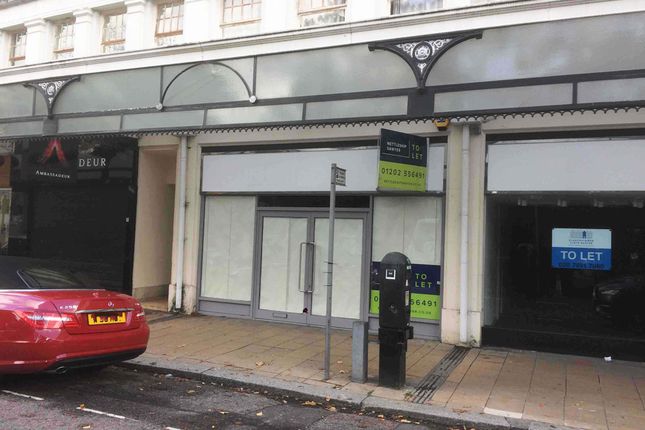 Retail premises to let in Westover Road, Bournemouth