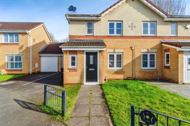 Thumbnail Semi-detached house for sale in Marbury Drive, Bilston, West Midlands