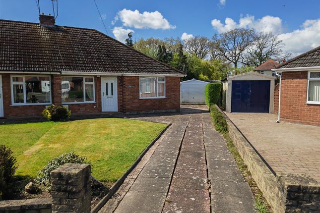 Thumbnail Semi-detached bungalow for sale in Wistaston Avenue, Wistaston, Crewe