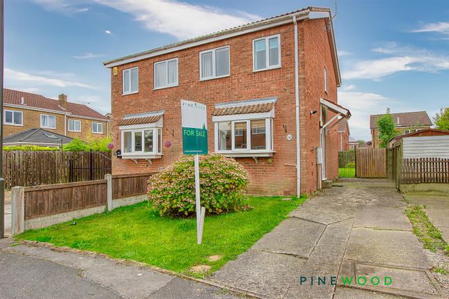 Thumbnail Semi-detached house for sale in Highfields Way, Holmewood, Chesterfield, Derbyshire