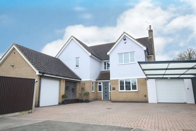 Detached house for sale in Lime Kiln Close, Claydon, Ipswich, Suffolk IP6