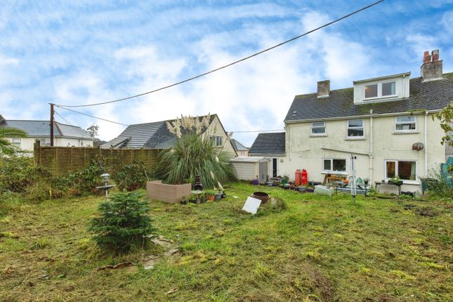 Semi-detached house for sale in Creakavose, St. Stephen, St. Austell, Cornwall