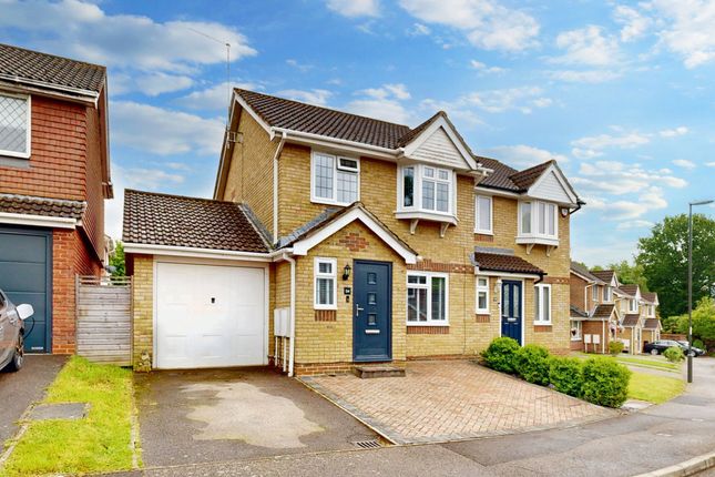 Thumbnail Semi-detached house for sale in Hodgkin Close, Maidenbower