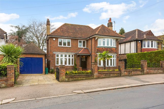 Thumbnail Detached house for sale in Woodwaye, Oxhey, Hertfordshire