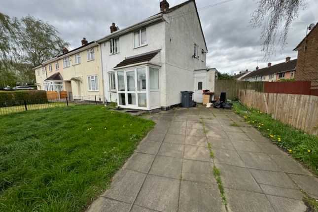 Thumbnail End terrace house for sale in Shopton Road, Shard End, Birmingham