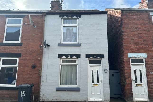 Thumbnail End terrace house for sale in 43 Alma Street West, Chesterfield, Derbyshire
