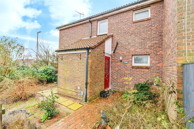 Thumbnail End terrace house for sale in Laws Close, Ifield, Crawley, West Sussex