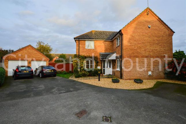 Thumbnail Detached house for sale in Burghley Close, Crowland, Peterborough