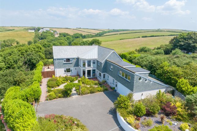 Detached house for sale in St. Gennys, Bude, Cornwall