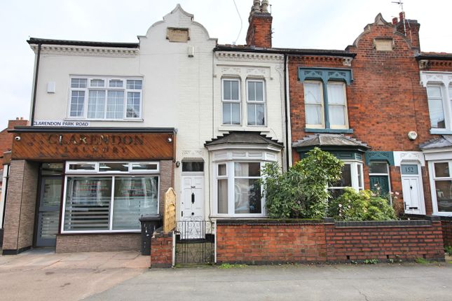 Thumbnail Terraced house to rent in Clarendon Park Road, Leicester
