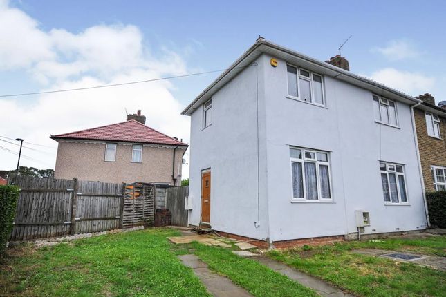 Thumbnail End terrace house for sale in Capstone Road, Downham, Bromley