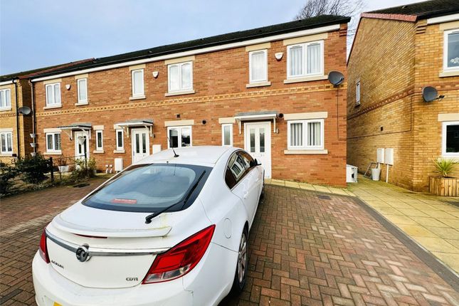 Thumbnail End terrace house for sale in The Sidings, Bishop Auckland, Co Durham