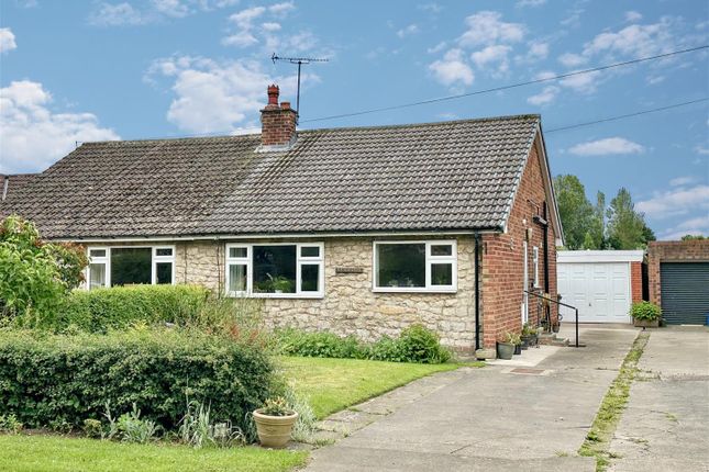 Thumbnail Semi-detached bungalow for sale in Tollerton Road, Huby, York