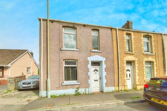 Thumbnail End terrace house for sale in Vicarage Road, Morriston, Swansea