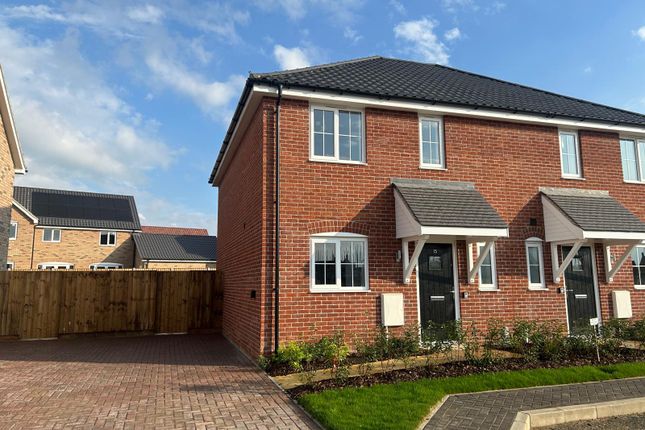 Thumbnail Semi-detached house for sale in Holly Place, Botesdale, Diss