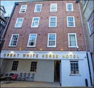 Thumbnail Hotel/guest house to let in Great White Horse Hotel, Tavern Street, Ipswich, Suffolk
