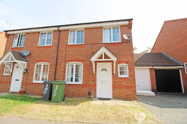 Thumbnail Semi-detached house to rent in Wheelwright Close, Wednesbury