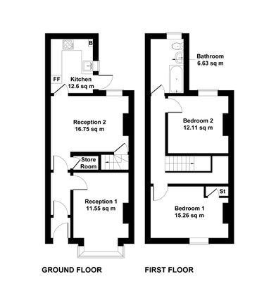 2-bed house on 75, Milner Road, BIRMINGHAM, £541/mo