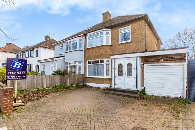 Semi-detached house for sale in Hillview Avenue, Hornchurch RM11