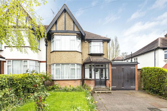 Semi-detached house for sale in Hill Crescent, Totteridge, London
