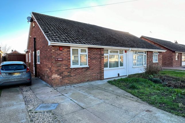 Thumbnail Semi-detached bungalow to rent in Bradwell, Great Yarmouth