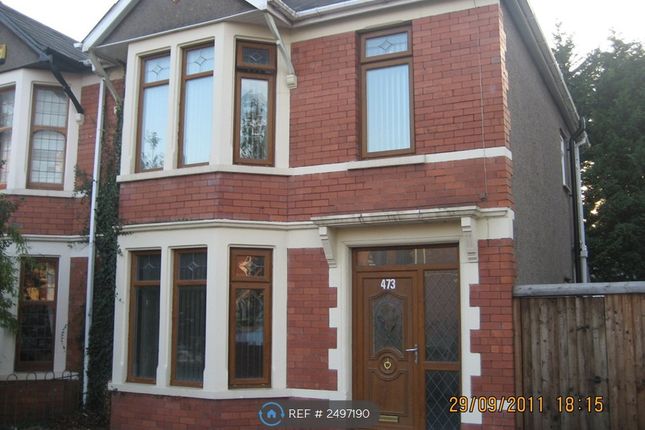 Thumbnail Semi-detached house to rent in Caerphilly Road, Cardiff