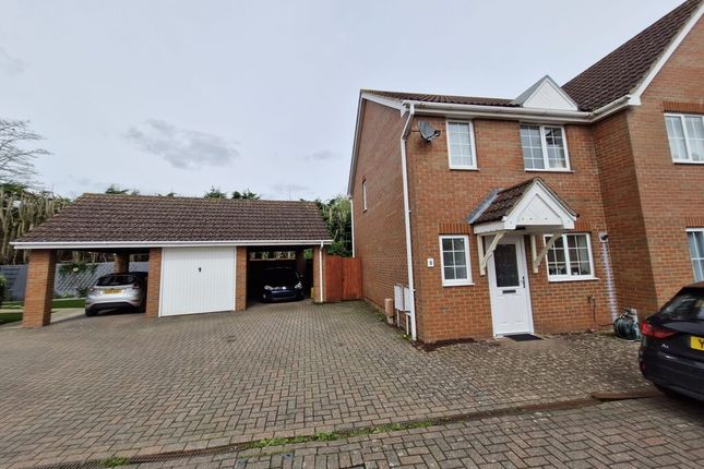 Thumbnail Semi-detached house to rent in Cawdor Close, Attleborough
