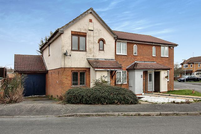Thumbnail End terrace house for sale in Inwood Close, Corby