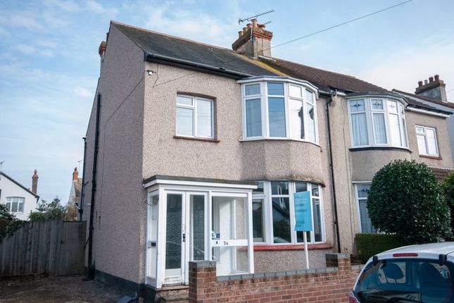 Thumbnail Semi-detached house for sale in Cliffsea Grove, Leigh-On-Sea