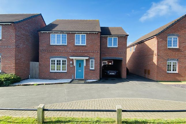 4 bed detached house for sale in Mill Hill Wood Way, Ibstock, Leicestershire LE67