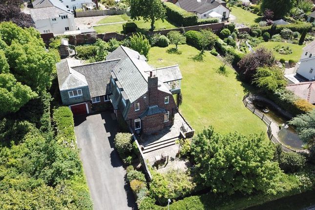 Thumbnail Detached house for sale in Farr Hall Drive, Lower Heswall, Wirral