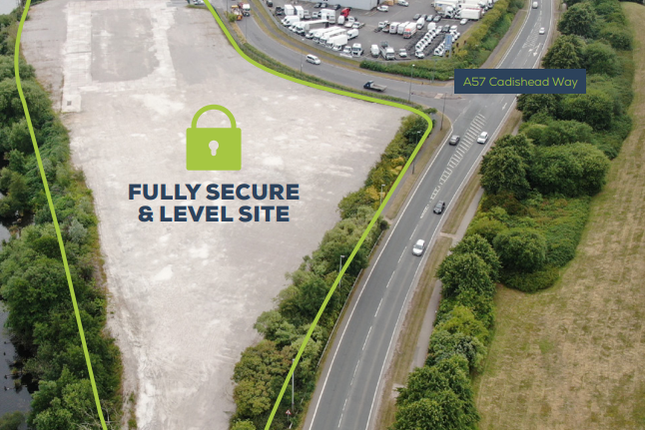 Thumbnail Land to let in Irlam Wharf Road, Irlam