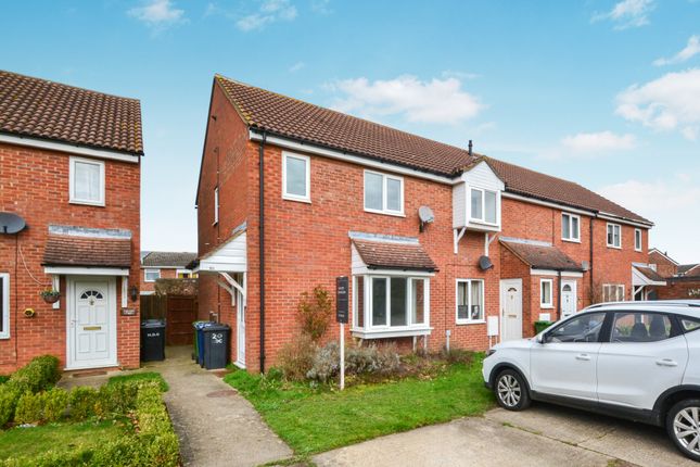 Thumbnail End terrace house for sale in Cumberland Way, Eynesbury, St. Neots