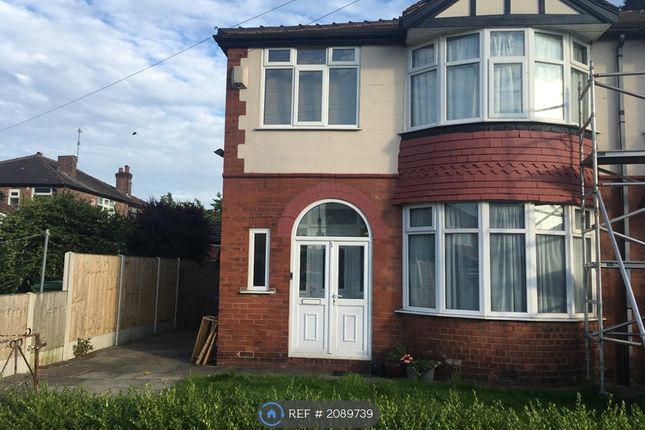 Thumbnail Semi-detached house to rent in Coleby Avenue, Manchester