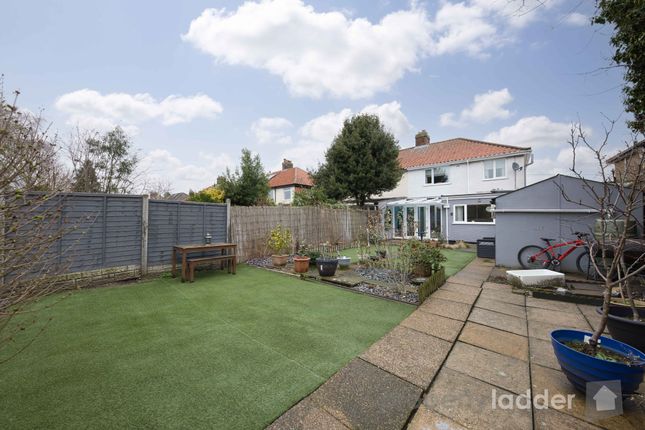 Semi-detached house for sale in Recreation Ground Road, Norwich