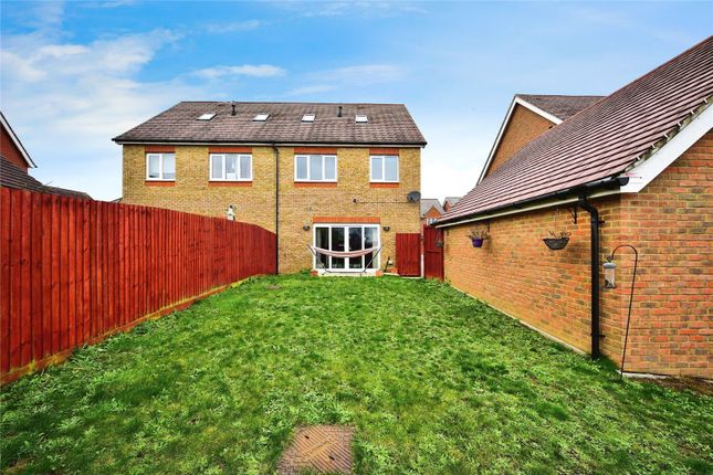 Thumbnail Semi-detached house for sale in Albion Drive, Larkfield, Aylesford, Kent