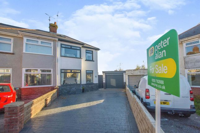 Thumbnail Semi-detached house for sale in Ty Fry Gardens, Rumney, Cardiff