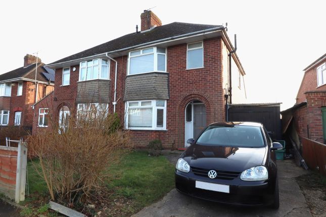 Thumbnail Semi-detached house to rent in Elmgrove Road, Hucclecote, Gloucester