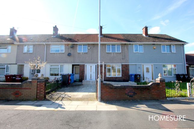 Thumbnail Terraced house to rent in Honey Hall Road, Halewood, Liverpool