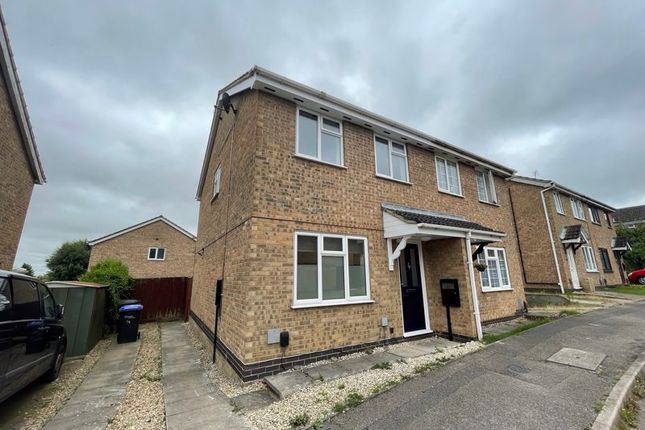 Thumbnail Semi-detached house to rent in East Rising, East Hunsbury, Northampton