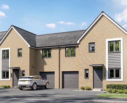 Semi-detached house for sale in "The Hallvard" at Foundry Rise, Dursley