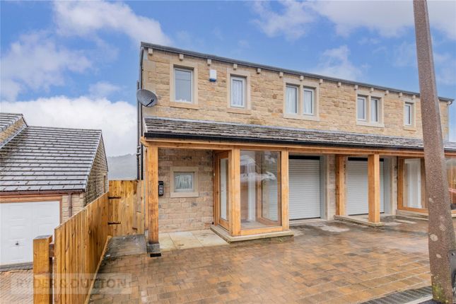Thumbnail Detached house for sale in Banks Road, Linthwaite, Huddersfield, West Yorkshire