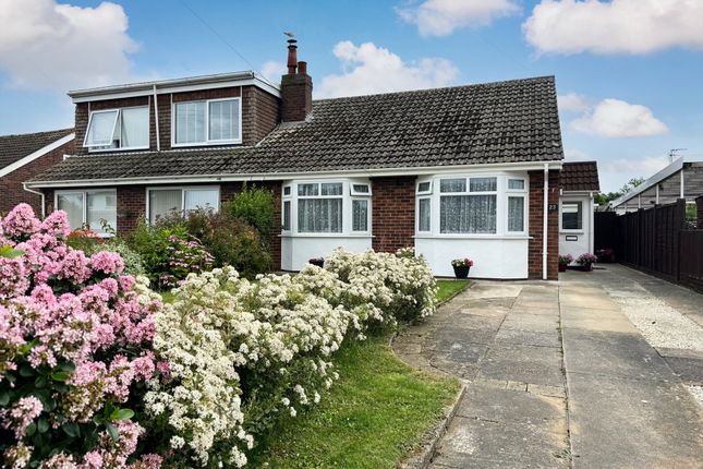 Thumbnail Semi-detached bungalow for sale in Heather Avenue, Scratby, Great Yarmouth